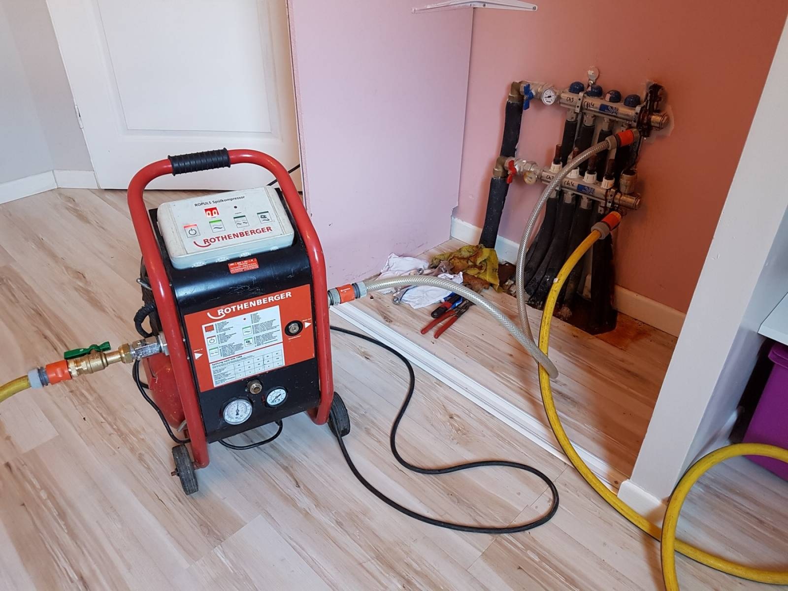 Nenehatun Vaillant Hermetik Şofben Petek Temizliği